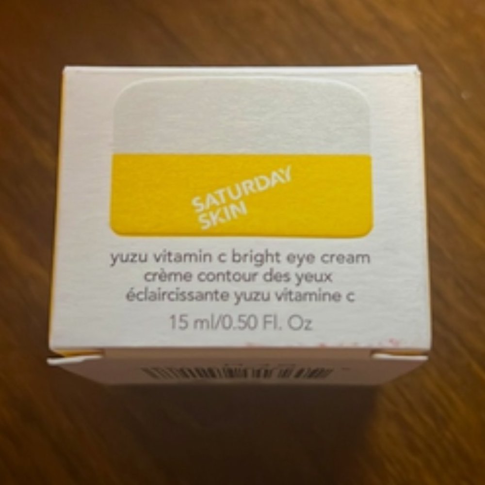 Saturday Skin - Yuzu Vitamin C Bright Eye Cream